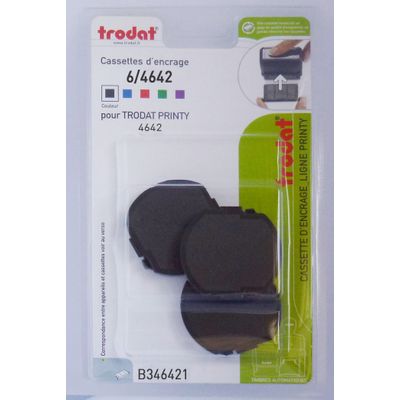 3459593464213-Trodat - 3 Encriers 6/4642 recharges pour tampon Printy 4642 - noir--0