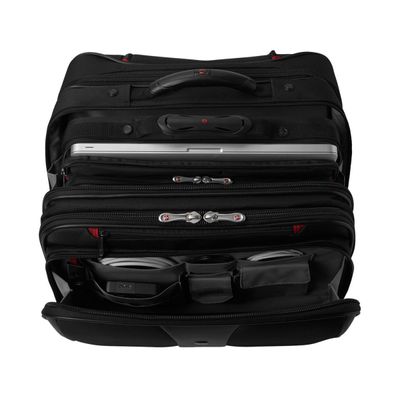 5026393900210-Wenger Patriot - Trolley 17" avec sacoche pour ordinateur portable 15,6" - noir--6
