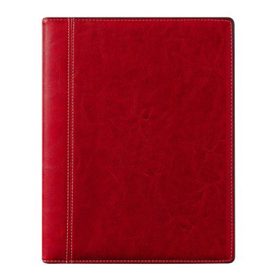 5412303131490-Agenda spiralé Palermo Timing - 1 semaine sur 2 pages - 17 x 22 cm - rouge - Brepols--0