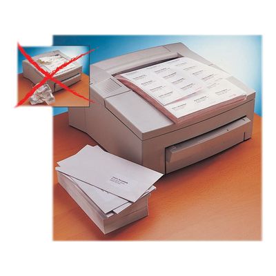3266550260241-Avery - 2400 Étiquettes adresse blanches - 63,5 x 33,9 mm - Impression laser - réf L7159-100--2