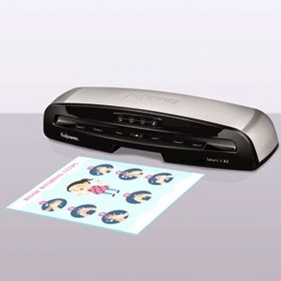 0077511530234-Fellowes - 100 pochettes de plastification A3 (303 x 426 mm) - 80 microns - brillantes dos adhésif--2
