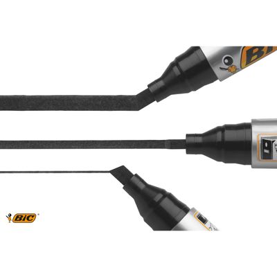 3086129999767-BIC MARKING 2300 - Marqueur permanent - pointe biseau - vert--2