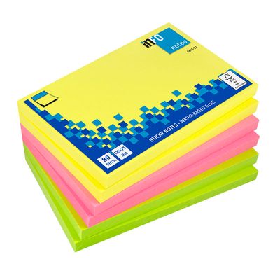 4011169655327-Global Notes - Notes adhésives - 80 feuilles - 75 x 125 mm - couleurs assorties--0