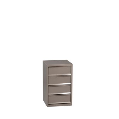 3219090955115-Meuble à clapets - 4 clapets - gris souris nacré--0
