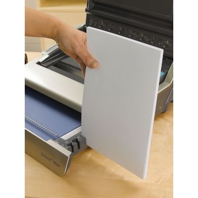 0043859530038-Fellowes Galaxy-E/Wire - machine à relier / relieuse perforeuse éléctrique par anneaux métal - Perfore 20 feui--5