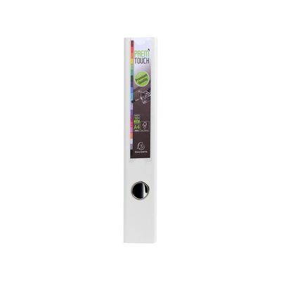 3130630531487-Exacompta Prem'Touch - Classeur à levier - Dos 50 mm - A4 Maxi - pour 400 feuilles - blanc--1
