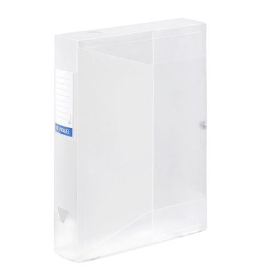 3135251142401-Viquel Propyglass - Boîte de classement plastique - dos 60 mm - incolore--0
