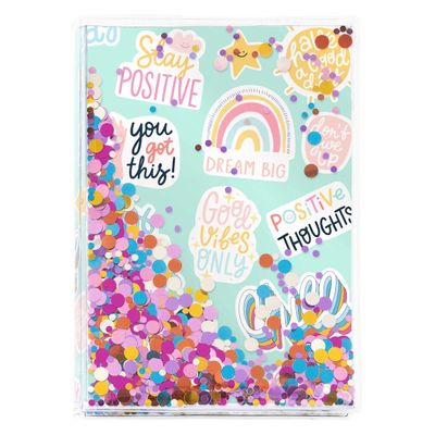 3664447056272-Agenda Confettis sous jaquette - 1 jour par page - 13 x 18 cm - Oberthur--0