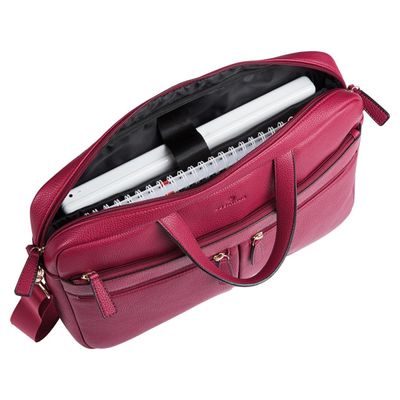 3108723213718-Oberthur Lady Bradford - Sacoche pour ordinateur portable 15,6" - framboise--1