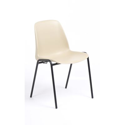 3701338800481-Chaise CHARLOTTE - pieds noirs avec accroches - coque M1 (non feu) - bleu--2