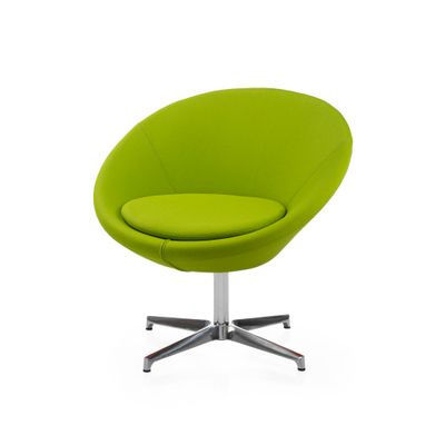 2012349446935-Chaise CIRCLE - siège pivotant - vert--0