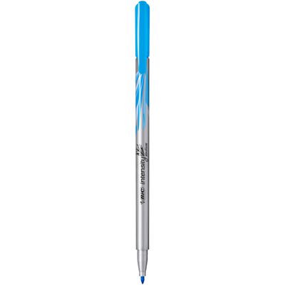 3086123514911-BIC Intensity - Feutre fin - pointe moyenne - turquoise--0
