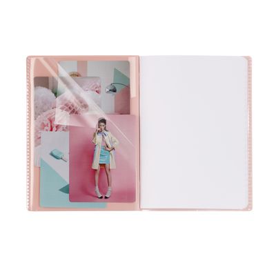3037929514810-Clairefontaine Koverbook Blush - Cahier polypro 17 x 22 cm - 96 pages - grands carreaux (Seyes) - disponible dans différentes--6