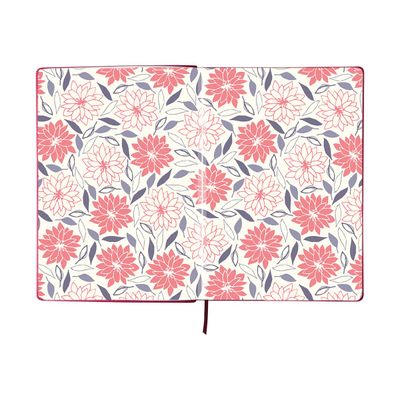 3108725881311-Oberthur Carmen - Carnet de notes rigide A5 - ligné - bleu-Avant-2