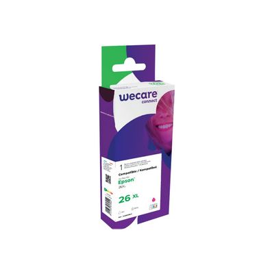 3112539803940-Cartouche compatible Epson 26XL Ours polaire - magenta - Wecare-Angle gauche-0