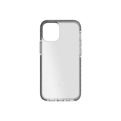 3571211442158-Force Case Life - coque de protection pour Iphone 12 Mini - transparent contour noir-Arrière-3