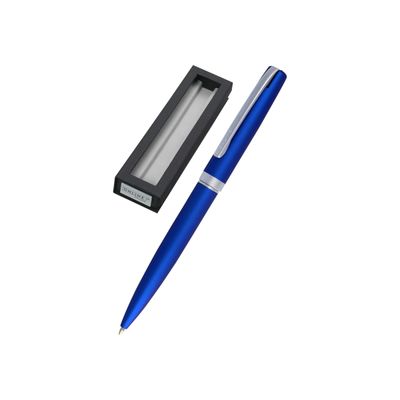 4014421346421-Online Eleganza - Stylo à bille - bleu satin-Angle gauche-0