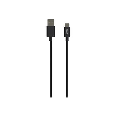 3701263503334-JAYM - Câble USB-C vers USB-C - 1 m - noir-Avant-0