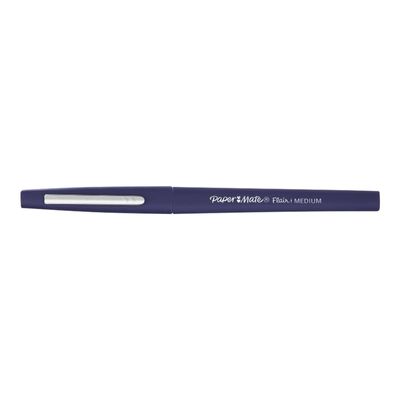 3501178737950-Paper Mate Flair Original - Feutre fin - pointe moyenne - bleu marine-Angle droit-2