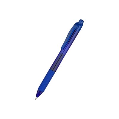 884851008862-Pentel Energel X - Roller rétractable - 1 mm - bleu-Angle gauche-1