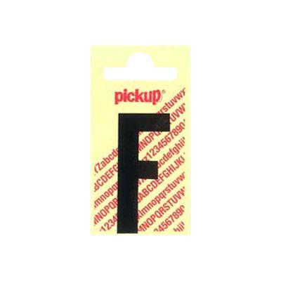 2012349362686-Pickup - Étiquette autocollante - 150 mm - Lettre F - noir mat-Avant-0