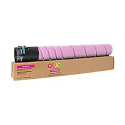 3112539737825-Cartouche laser compatible Konica Minolta TN324 - magenta - Owa-Angle gauche-0
