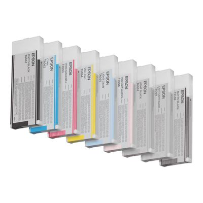 0010343864788-Epson C13T6069 - gris clair - cartouche d'encre originale-Avant-0