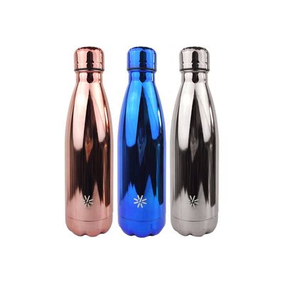 3135250126204-Aqua Precious Metal - Gourde Bouteille isotherme 500 ml - double paroi - disponible dans différen-Avant-0