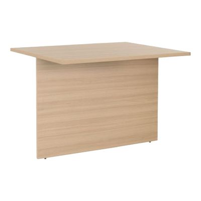 3483600812766-Plan d'accueil intermédiaire ZOOM - L 120 cm - chêne structuré-Angle gauche-0