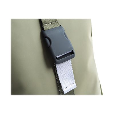 8032572185597-Nava Flat Small - Sac à dos plat pour ordinateur portable 13,3" - olive/gris-Gros plan-3