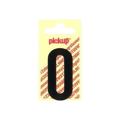 2012349362846-Pickup - Étiquette autocollante - 150 mm - Lettre O - noir mat-Avant-0