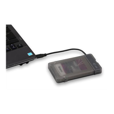 8595611701153-i-Tec MySafe Advance - Boitier externe pour disque dur 2.5" - USB 3.0 - noir-Angle droit-4