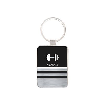 3700572755205-Kiub Pour Lui - Porte-clés rectangulaire - mr muscle-Avant-0