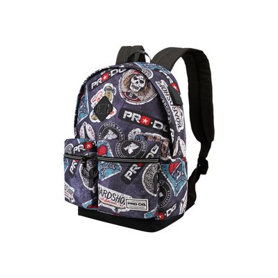 8445118003079-PRO-DG Stickers - Sac à dos 44 cm - 2 compartiments - Karactermania-Angle droit-0