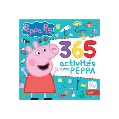 9782011801623-Peppa Pig - 365 activités avec Peppa - Livre d'activités-Avant-0