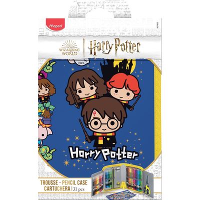3154149678006-Maped Harry Potter - Trousse garnie de fournitures--0