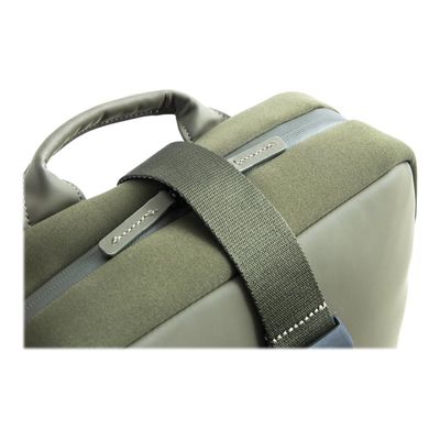 8032572185597-Nava Flat Small - Sac à dos plat pour ordinateur portable 13,3" - olive/gris-Gros plan-6