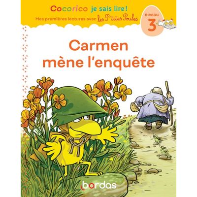 9782047359679-Cocorico Je sais lire ! 1ères lectures : les P'tites Poules - Carmen mène l'enquête--0