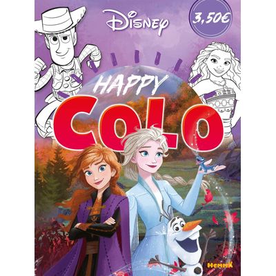 9782508055577-DISNEY - HAPPY COLO (ANNA ET ELSA)--0