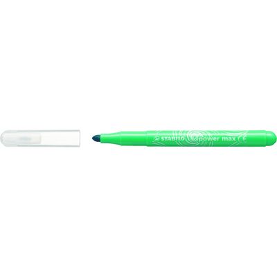 3168070980121-STABILO Power max - 12 Feutres - pointe large - couleurs assorties--1