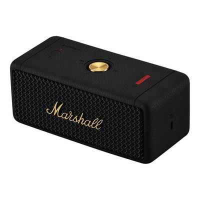 7340055391368-Marshall Emberton II - Enceinte sans fil - Bluetooth - noir et laiton-Angle droit-0