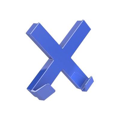 4009729067994-Dahle MEGA Magnet CROSS XL - Aimant super puissant 90 x 90 mm-Angle gauche-0