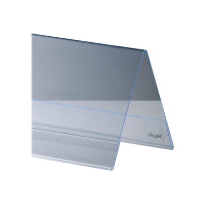 4004360946974-Sigel - Chevalet de table recto/verso - 6 x 10 cm-Gros plan-2
