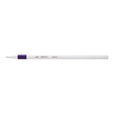 4902778241172-UniBall Emott EverFine - Crayon-feutre d'écriture - violet-Angle gauche-0