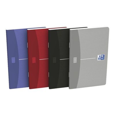 3020120026602-Oxford Office Essentials - Carnet 9 x 14 cm - 96 pages - petits carreaux (5x5 mm) - disponib-Angle gauche-4