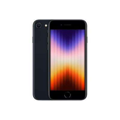 0194253014065-Apple iPhone SE 2022 (3e gen) - Smartphone - 5G - 128 Go - noir-Multi-angle-4