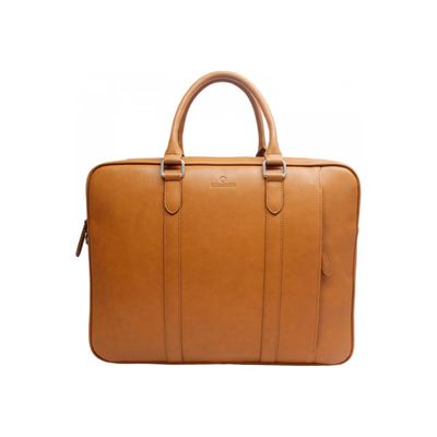 3664447160559-Oberthur Jakarta - Sacoche pour ordinateur portable 17,3" - camel-Avant-0