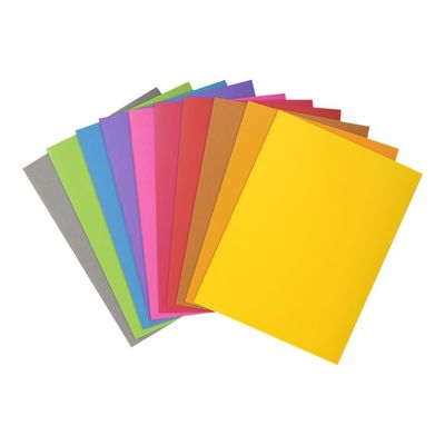 3130630210504-Exacompta Rock"s - 500 Chemises - 210 gr - couleurs assorties (10 paquets de 50 chemises)-Avant-1