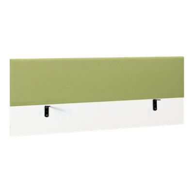 3483600719607-Écran de séparation pour bureau YES ! - L160 x H60 - tissu kiwi-Angle gauche-0