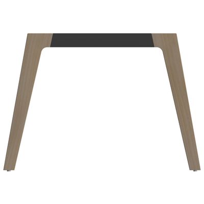 3253310171800-Bureau WOODY Manager - L210 x P100 x H72,5 cm - console retour à droite L200 x P60 cm - pieds carbone - plateau imita--1